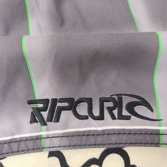 Rip Curl Stoked Boardshort Gray Plaid Size 34 - Picture 6 of 6